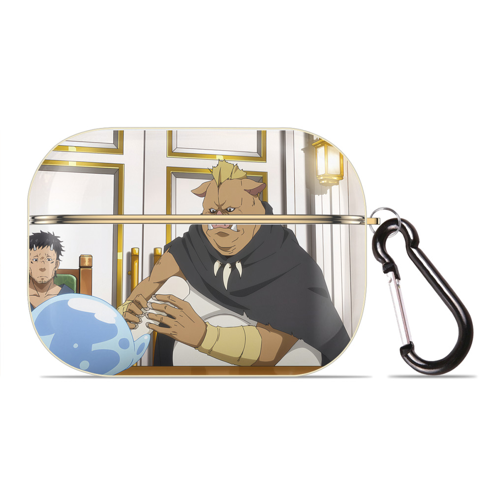 （画像用） 転スラ Regarding Reincarnated to Slime 【AirPods Pro用】ハードシェル保護ケース｜耐衝撃・防指紋・カラビナ付き商品仕様