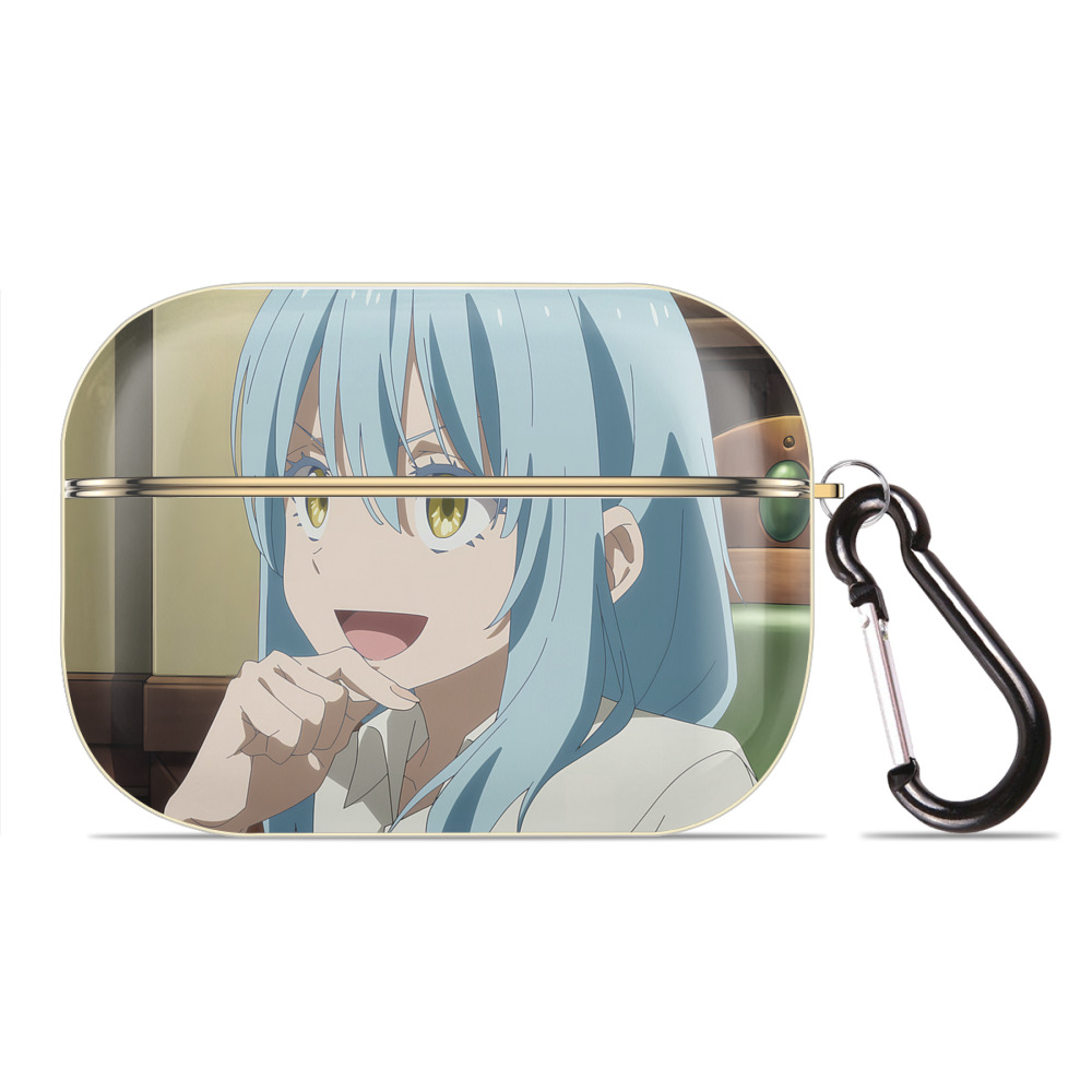 （画像用） 転スラ Regarding Reincarnated to Slime 【AirPods Pro用】ハードシェル保護ケース｜耐衝撃・防指紋・カラビナ付き商品仕様