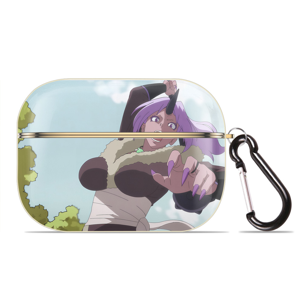 （画像用） 転スラ Regarding Reincarnated to Slime 【AirPods Pro用】ハードシェル保護ケース｜耐衝撃・防指紋・カラビナ付き商品仕様