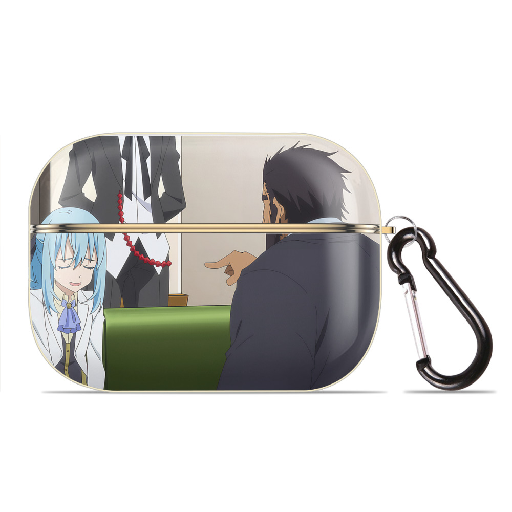 （画像用） 転スラ Regarding Reincarnated to Slime 【AirPods Pro用】ハードシェル保護ケース｜耐衝撃・防指紋・カラビナ付き商品仕様