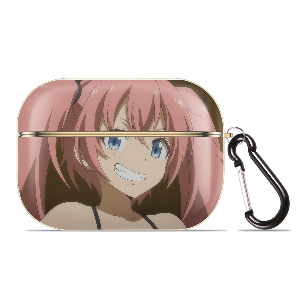（画像用） 転スラ Regarding Reincarnated to Slime 【AirPods Pro用】ハードシェル保護ケース｜耐衝撃・防指紋・カラビナ付き商品仕様