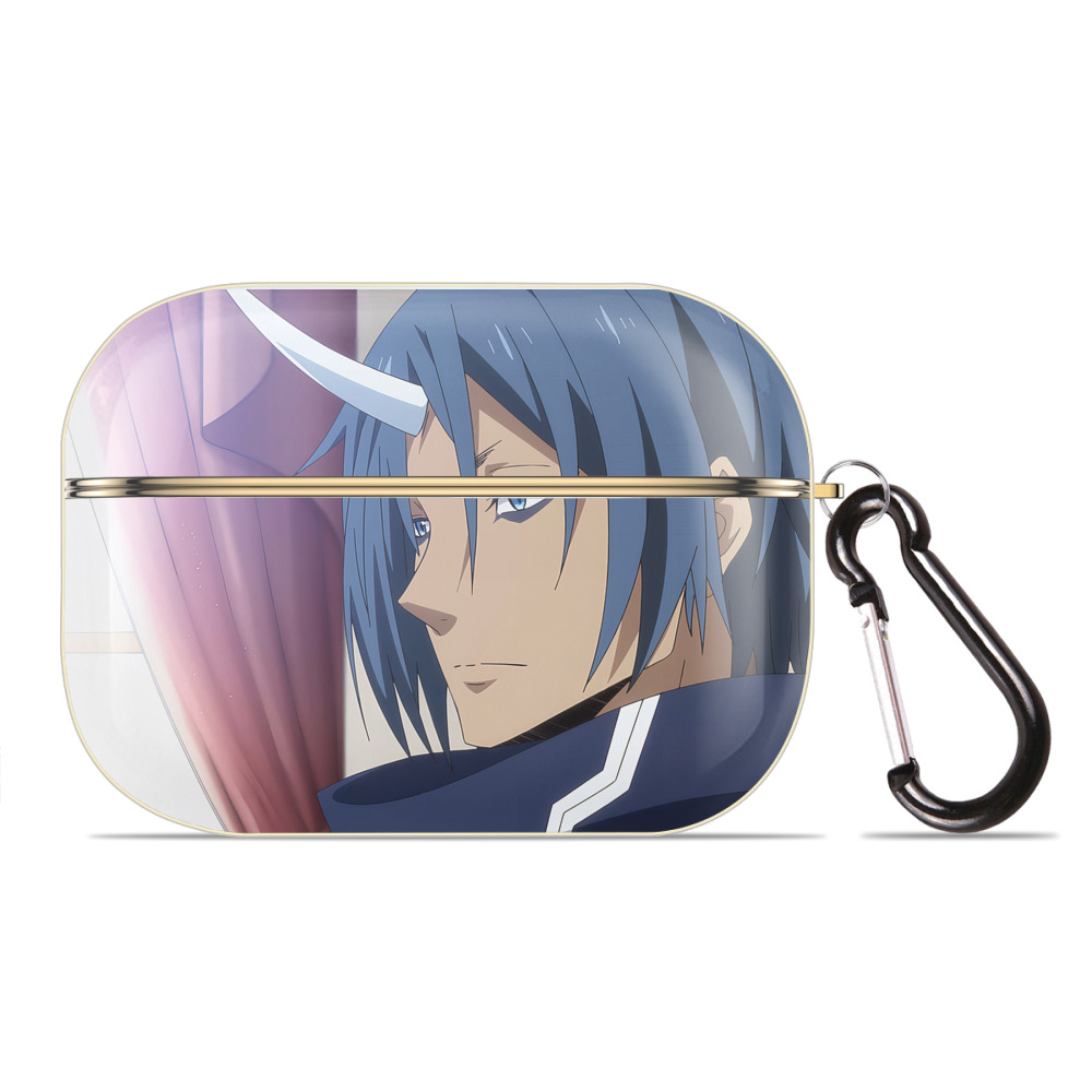（画像用） 転スラ Regarding Reincarnated to Slime 【AirPods Pro用】ハードシェル保護ケース｜耐衝撃・防指紋・カラビナ付き商品仕様