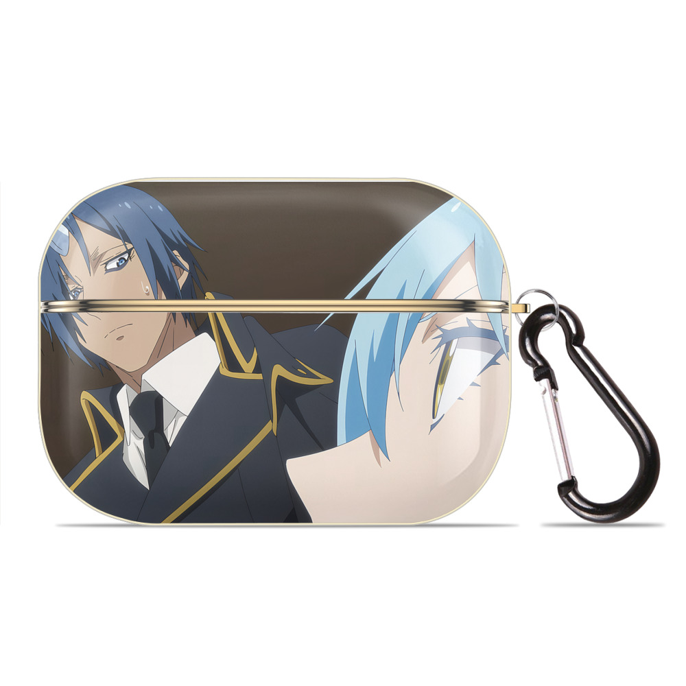 （画像用） 転スラ Regarding Reincarnated to Slime 【AirPods Pro用】ハードシェル保護ケース｜耐衝撃・防指紋・カラビナ付き商品仕様