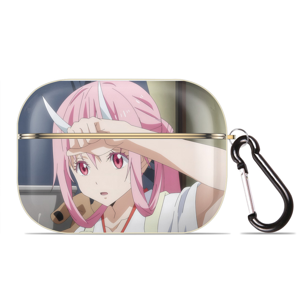 （画像用） 転スラ Regarding Reincarnated to Slime 【AirPods Pro用】ハードシェル保護ケース｜耐衝撃・防指紋・カラビナ付き商品仕様