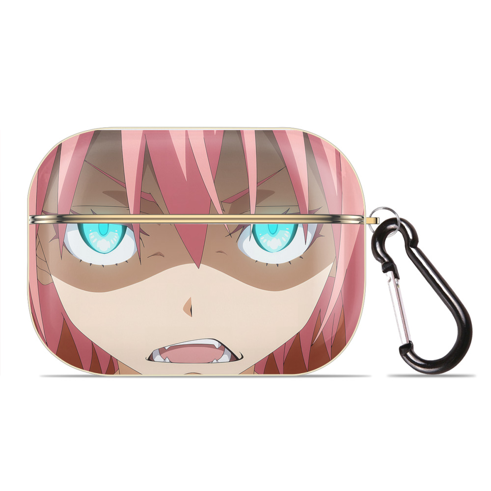 （画像用） 転スラ Regarding Reincarnated to Slime 【AirPods Pro用】ハードシェル保護ケース｜耐衝撃・防指紋・カラビナ付き商品仕様