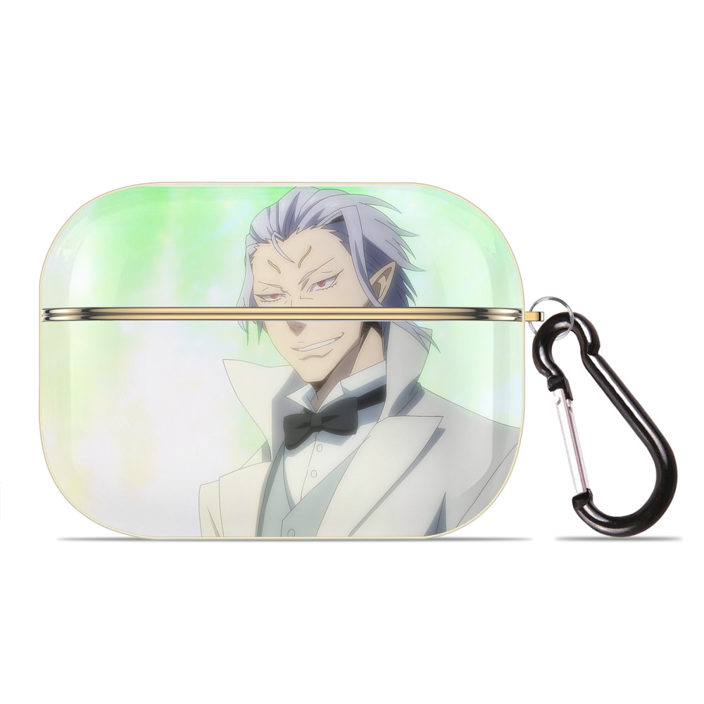 （画像用） 転スラ Regarding Reincarnated to Slime 【AirPods Pro用】ハードシェル保護ケース｜耐衝撃・防指紋・カラビナ付き商品仕様