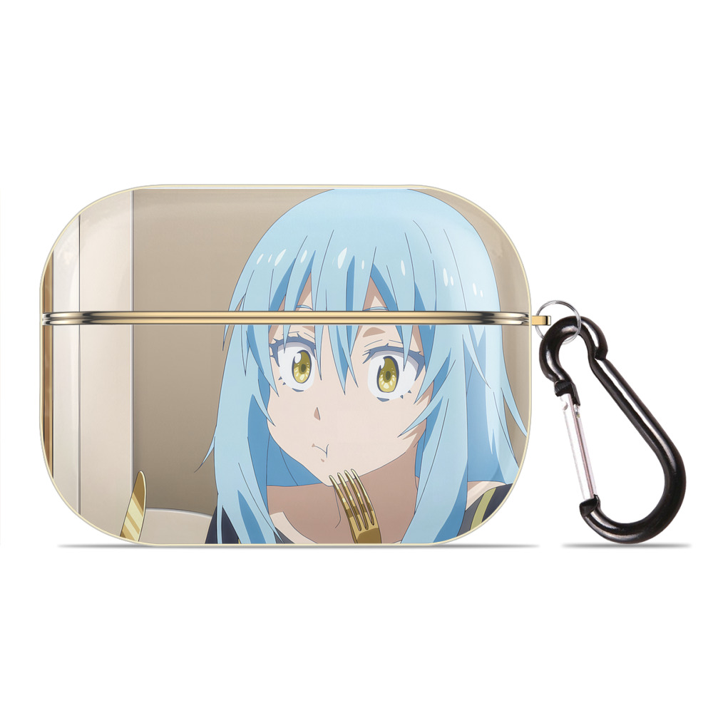 （画像用） 転スラ Regarding Reincarnated to Slime 【AirPods Pro用】ハードシェル保護ケース｜耐衝撃・防指紋・カラビナ付き商品仕様