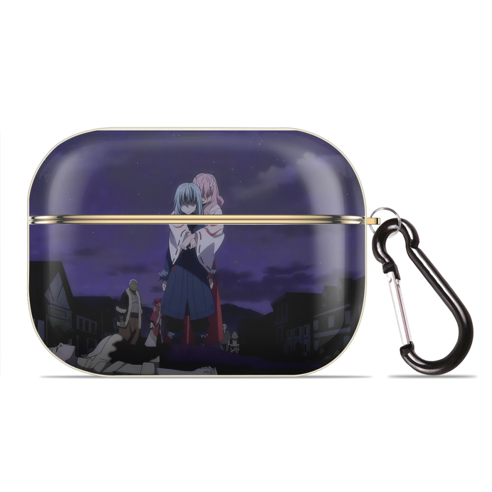（画像用） 転スラ Regarding Reincarnated to Slime 【AirPods Pro用】ハードシェル保護ケース｜耐衝撃・防指紋・カラビナ付き商品仕様