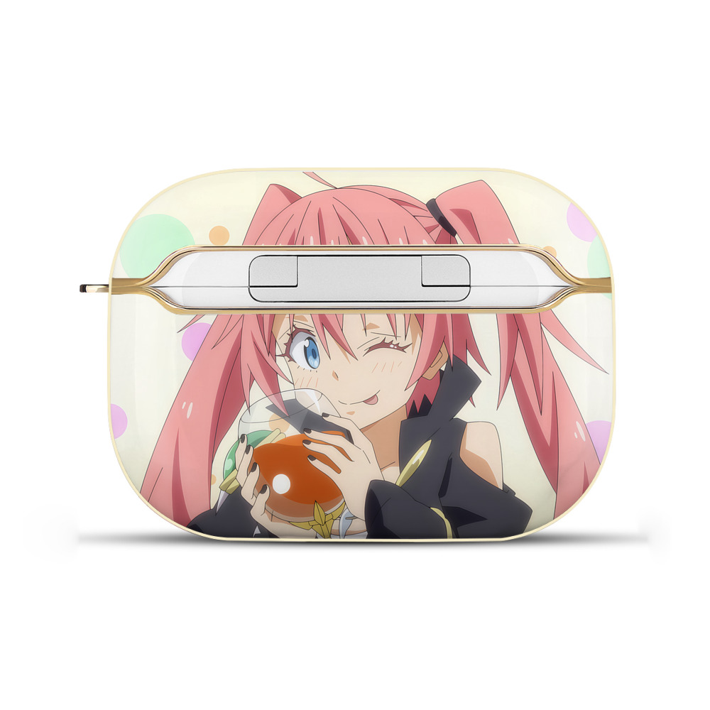（画像用） 転スラ Regarding Reincarnated to Slime 【AirPods Pro用】ハードシェル保護ケース｜耐衝撃・防指紋・カラビナ付き商品仕様