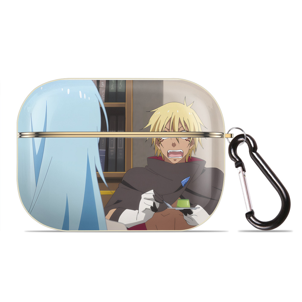 （画像用） 転スラ Regarding Reincarnated to Slime 【AirPods Pro用】ハードシェル保護ケース｜耐衝撃・防指紋・カラビナ付き商品仕様
