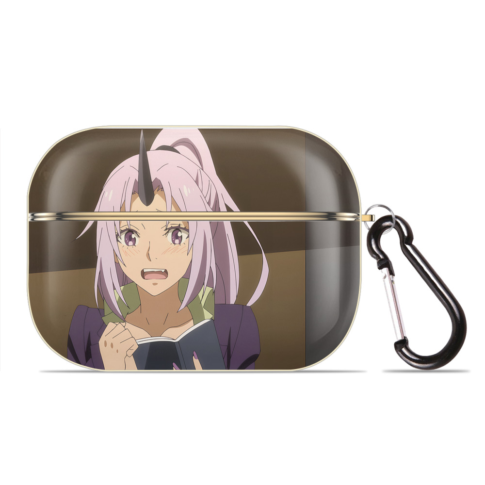（画像用） 転スラ Regarding Reincarnated to Slime 【AirPods Pro用】ハードシェル保護ケース｜耐衝撃・防指紋・カラビナ付き商品仕様