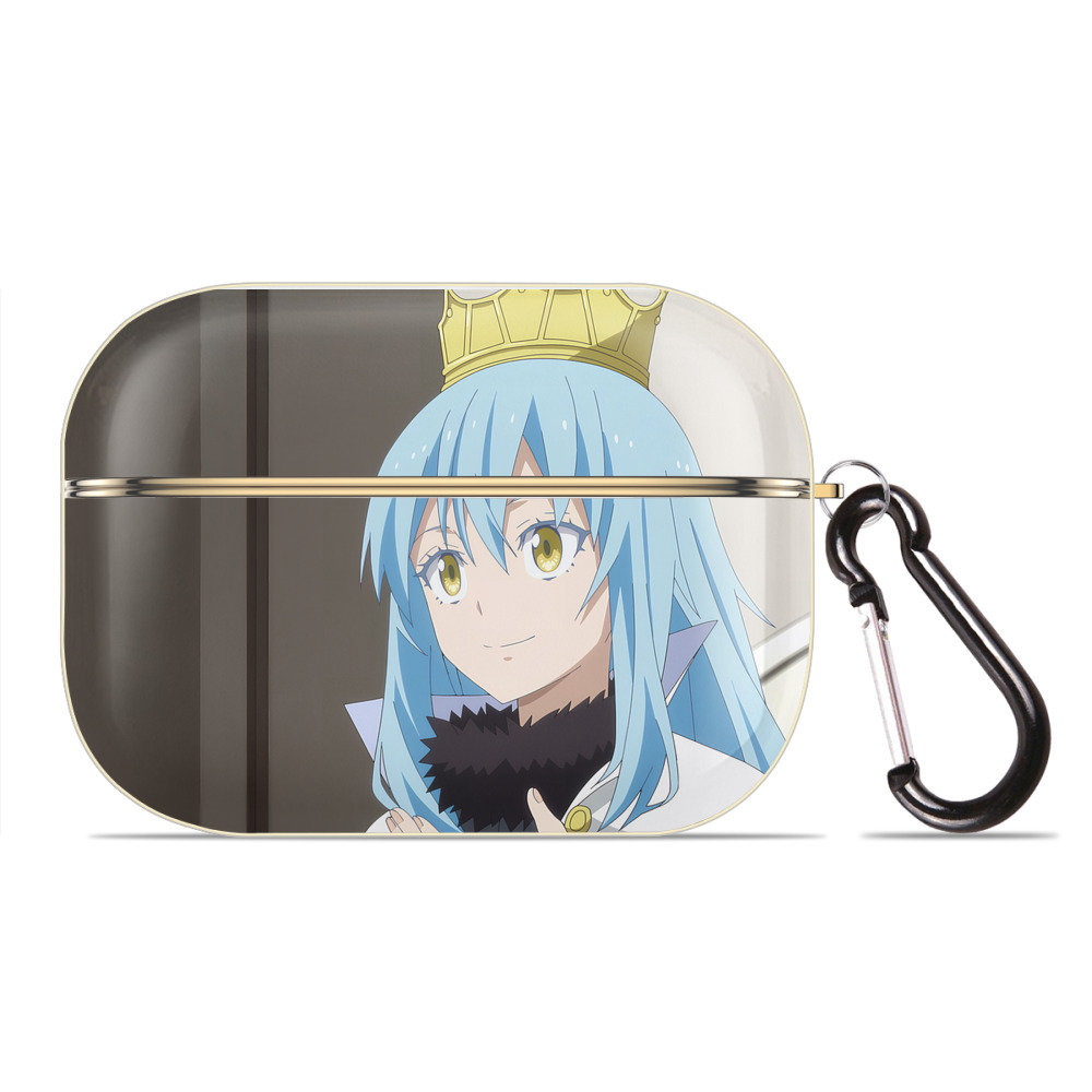 （画像用） 転スラ Regarding Reincarnated to Slime 【AirPods Pro用】ハードシェル保護ケース｜耐衝撃・防指紋・カラビナ付き商品仕様