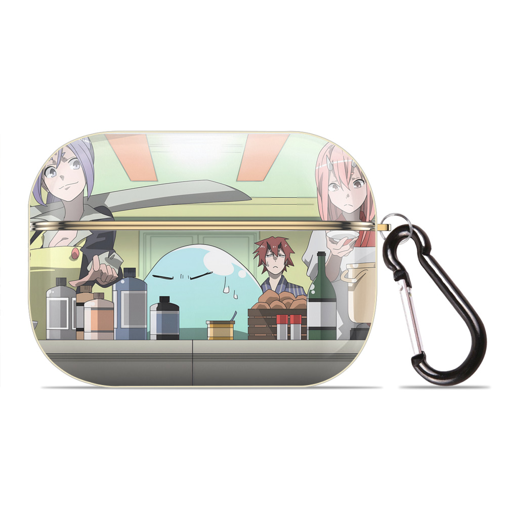 （画像用） 転スラ Regarding Reincarnated to Slime 【AirPods Pro用】ハードシェル保護ケース｜耐衝撃・防指紋・カラビナ付き商品仕様