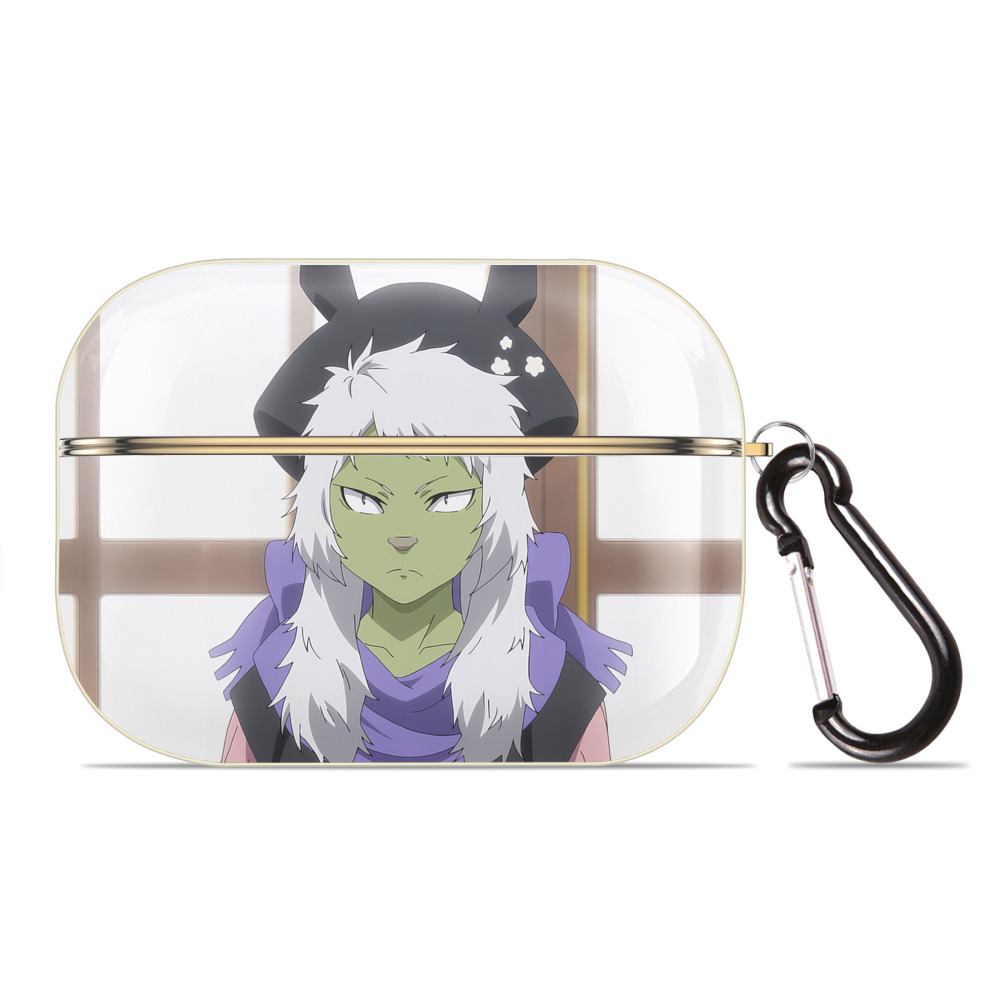 （画像用） 転スラ Regarding Reincarnated to Slime 【AirPods Pro用】ハードシェル保護ケース｜耐衝撃・防指紋・カラビナ付き商品仕様
