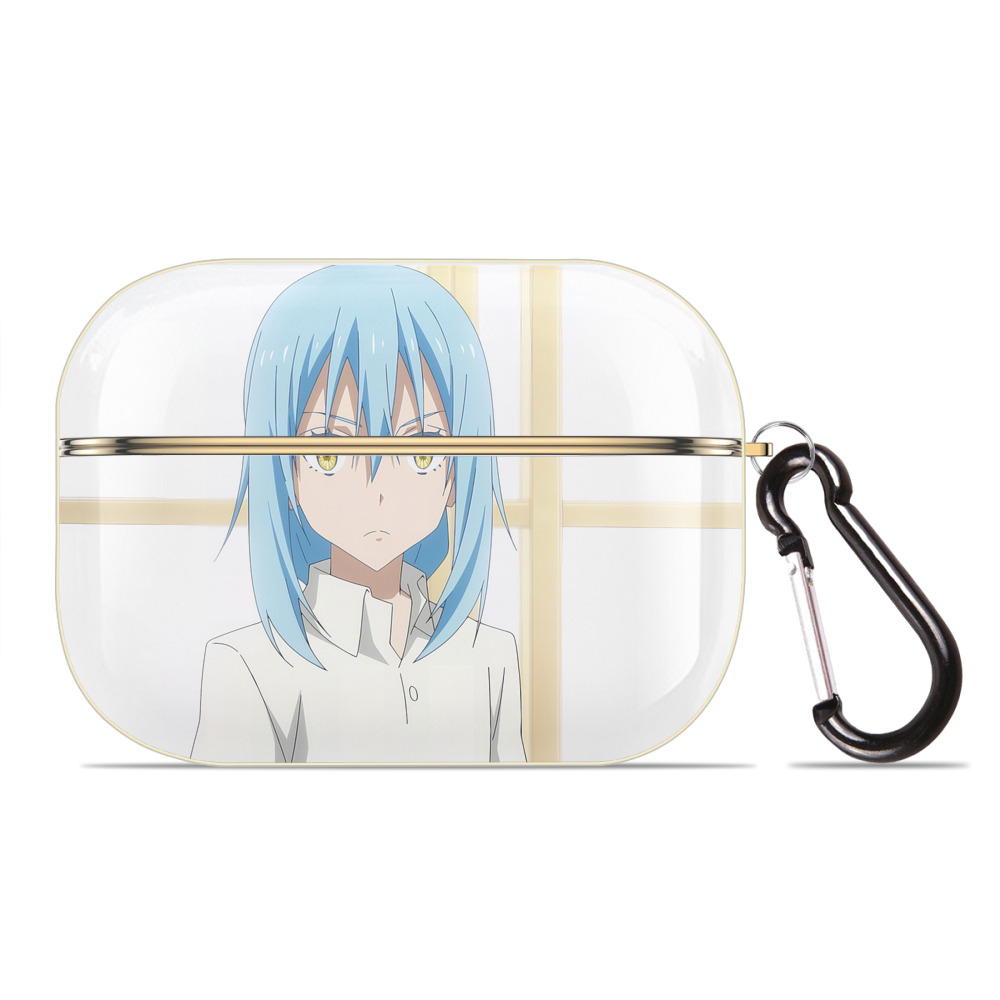 （画像用） 転スラ Regarding Reincarnated to Slime 【AirPods Pro用】ハードシェル保護ケース｜耐衝撃・防指紋・カラビナ付き商品仕様