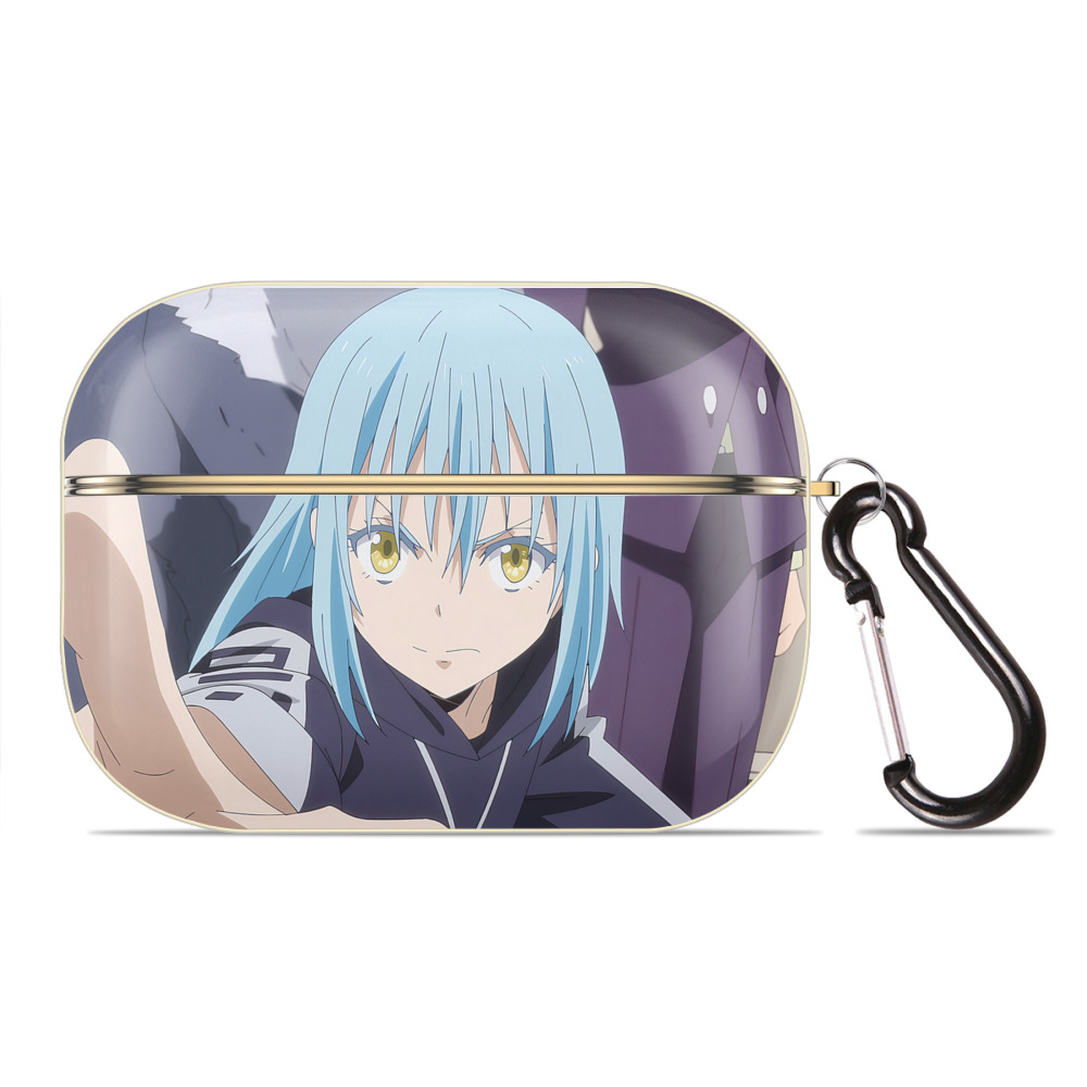 （画像用） 転スラ Regarding Reincarnated to Slime 【AirPods Pro用】ハードシェル保護ケース｜耐衝撃・防指紋・カラビナ付き商品仕様