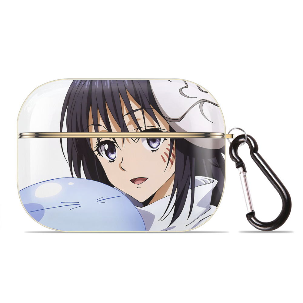 （画像用） 転スラ Regarding Reincarnated to Slime 【AirPods Pro用】ハードシェル保護ケース｜耐衝撃・防指紋・カラビナ付き商品仕様