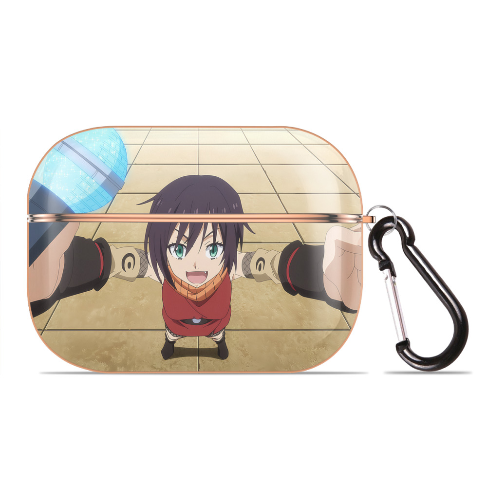 （画像用） 転スラ Regarding Reincarnated to Slime 【AirPods Pro用】ハードシェル保護ケース｜耐衝撃・防指紋・カラビナ付き商品仕様