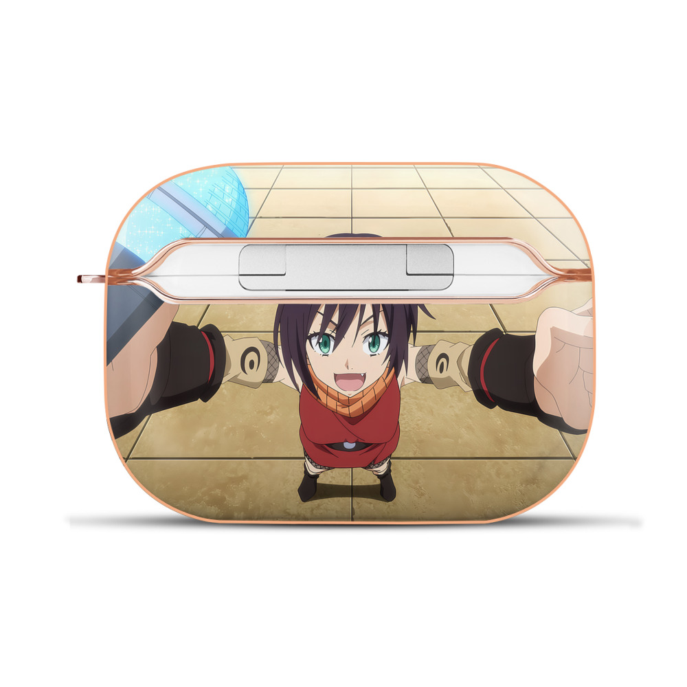 （画像用） 転スラ Regarding Reincarnated to Slime 【AirPods Pro用】ハードシェル保護ケース｜耐衝撃・防指紋・カラビナ付き商品仕様