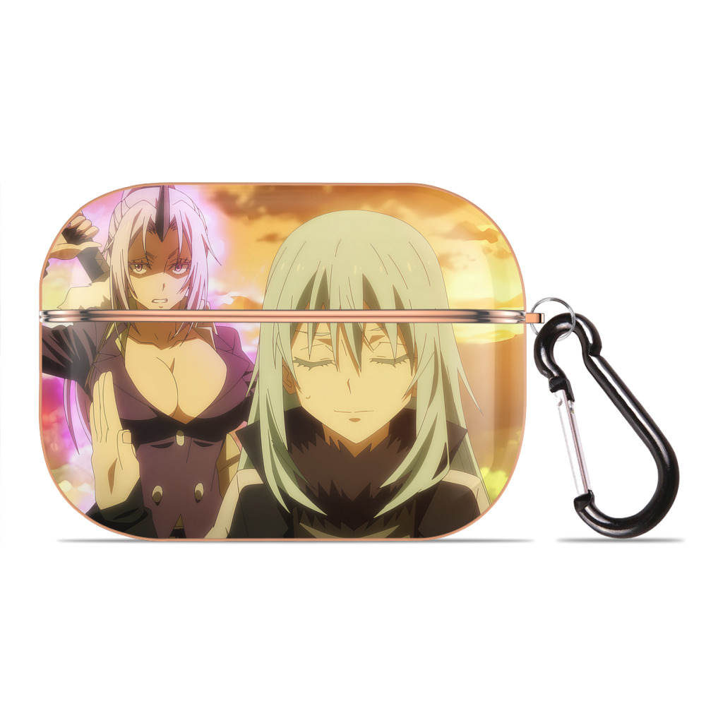 （画像用） 転スラ Regarding Reincarnated to Slime 【AirPods Pro用】ハードシェル保護ケース｜耐衝撃・防指紋・カラビナ付き商品仕様