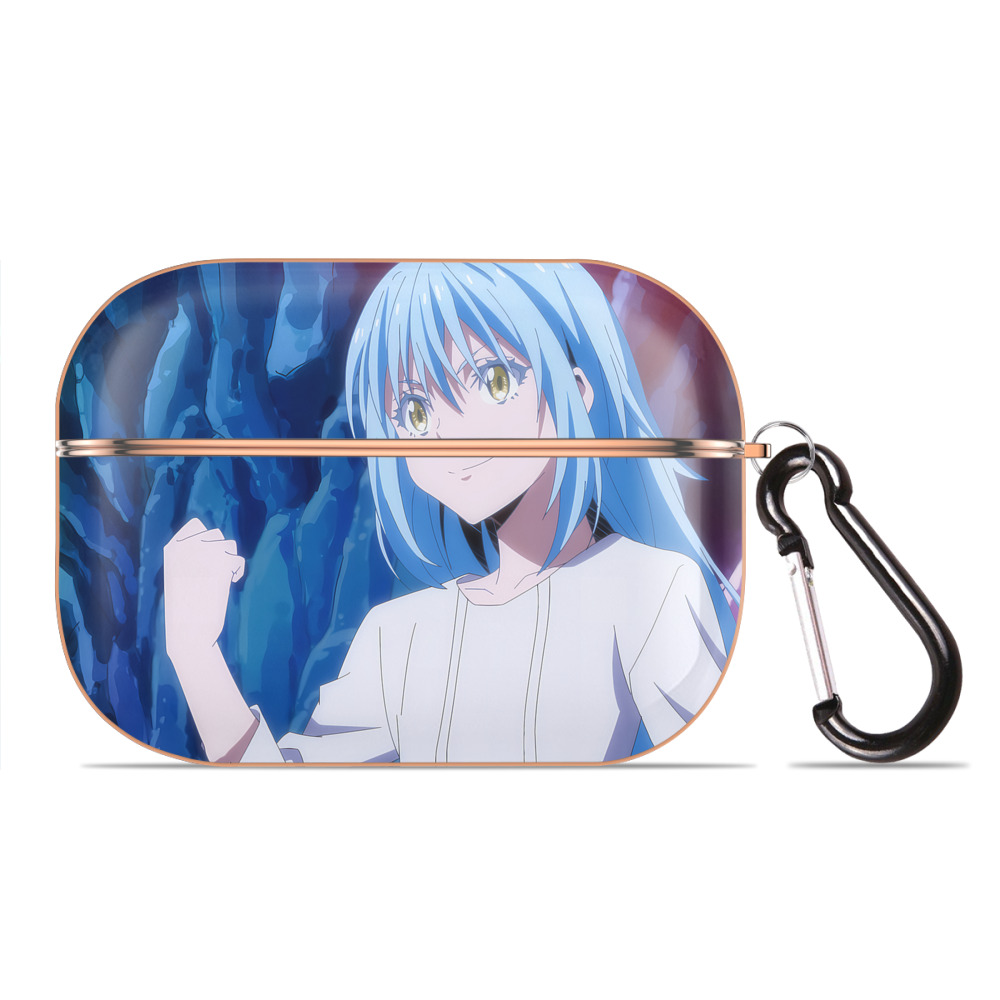 （画像用） 転スラ Regarding Reincarnated to Slime 【AirPods Pro用】ハードシェル保護ケース｜耐衝撃・防指紋・カラビナ付き商品仕様