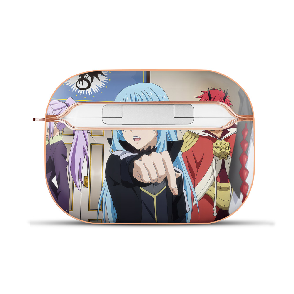（画像用） 転スラ Regarding Reincarnated to Slime 【AirPods Pro用】ハードシェル保護ケース｜耐衝撃・防指紋・カラビナ付き商品仕様