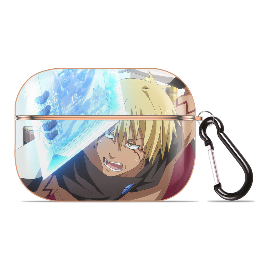 （画像用） 転スラ Regarding Reincarnated to Slime 【AirPods Pro用】ハードシェル保護ケース｜耐衝撃・防指紋・カラビナ付き商品仕様