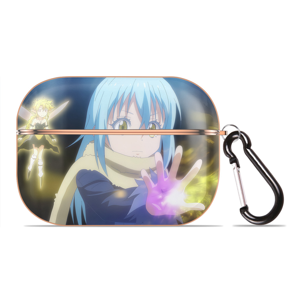 （画像用） 転スラ Regarding Reincarnated to Slime 【AirPods Pro用】ハードシェル保護ケース｜耐衝撃・防指紋・カラビナ付き商品仕様