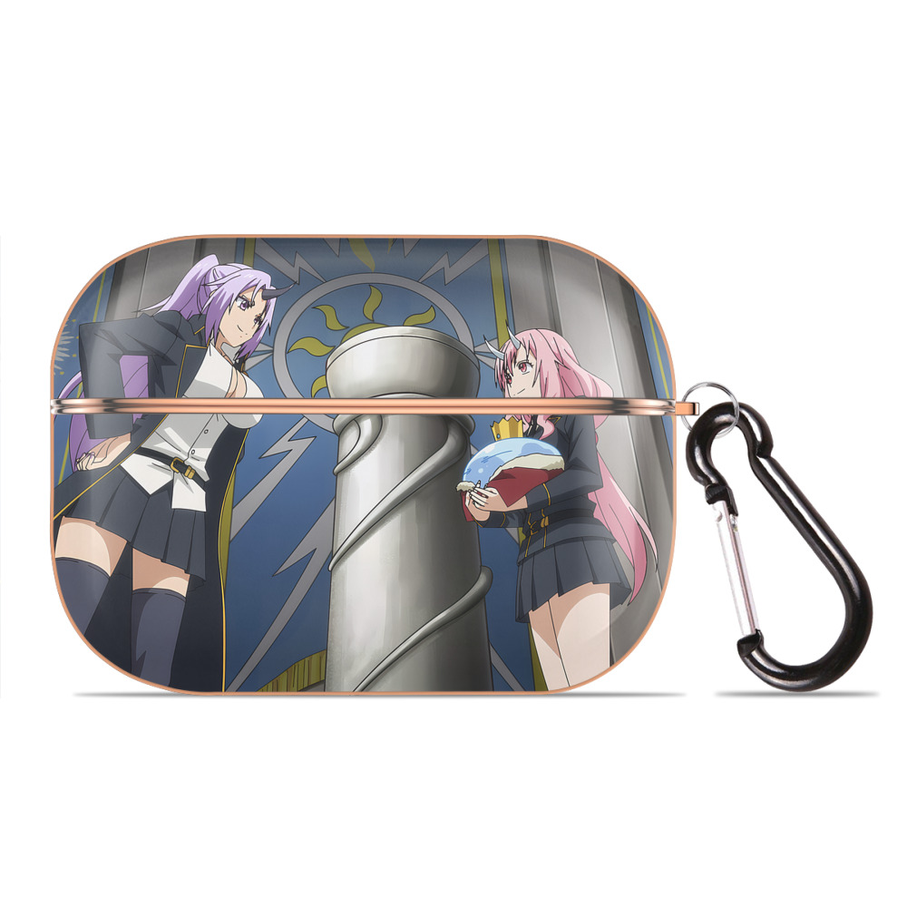 （画像用） 転スラ Regarding Reincarnated to Slime 【AirPods Pro用】ハードシェル保護ケース｜耐衝撃・防指紋・カラビナ付き商品仕様