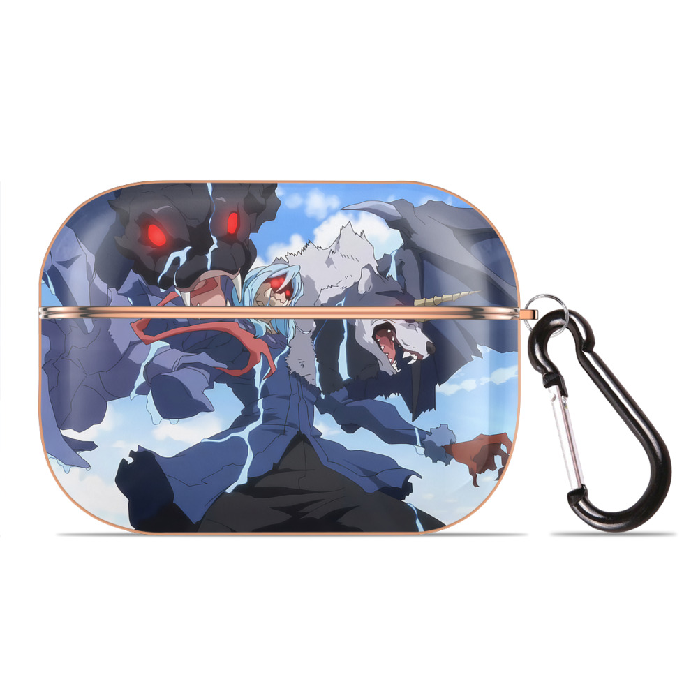 （画像用） 転スラ Regarding Reincarnated to Slime 【AirPods Pro用】ハードシェル保護ケース｜耐衝撃・防指紋・カラビナ付き商品仕様