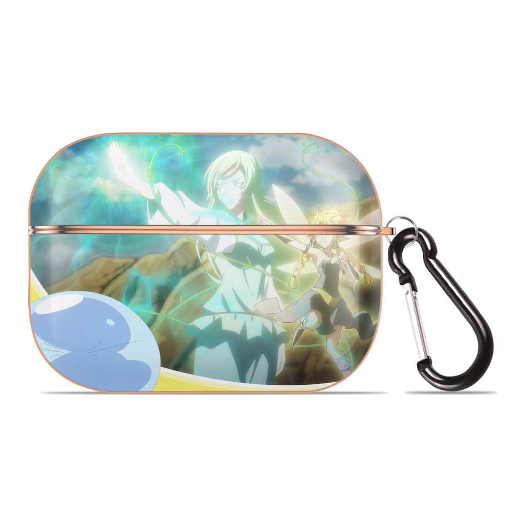 （画像用） 転スラ Regarding Reincarnated to Slime 【AirPods Pro用】ハードシェル保護ケース｜耐衝撃・防指紋・カラビナ付き商品仕様