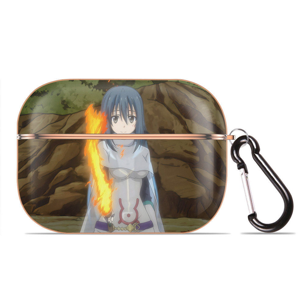 （画像用） 転スラ Regarding Reincarnated to Slime 【AirPods Pro用】ハードシェル保護ケース｜耐衝撃・防指紋・カラビナ付き商品仕様