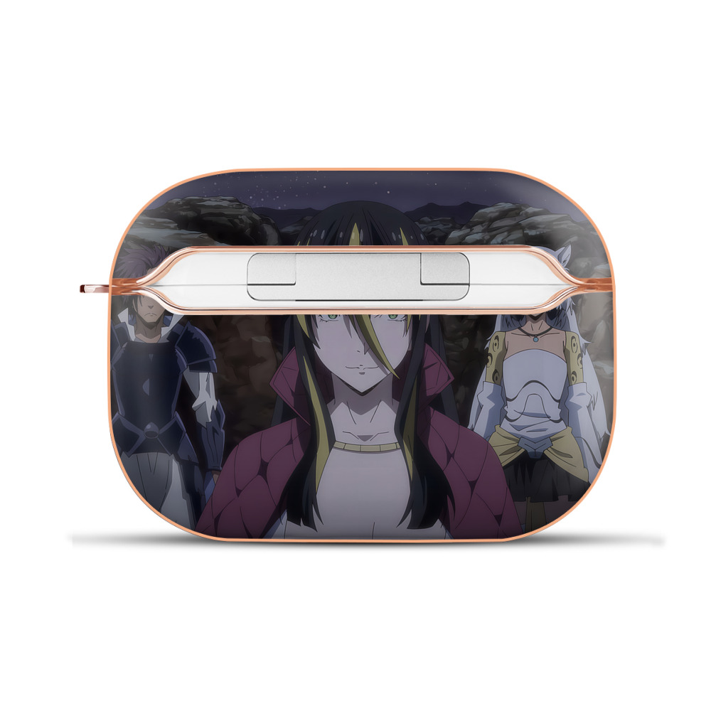 （画像用） 転スラ Regarding Reincarnated to Slime 【AirPods Pro用】ハードシェル保護ケース｜耐衝撃・防指紋・カラビナ付き商品仕様