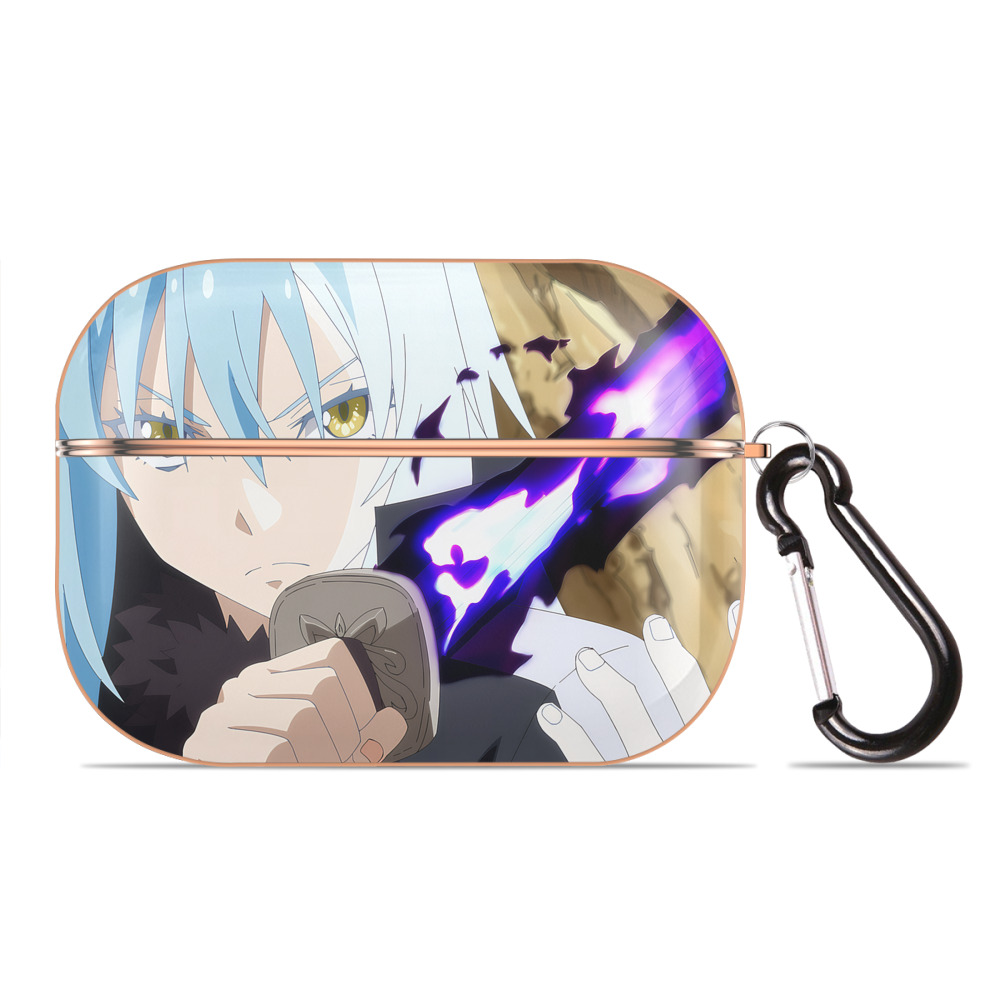 （画像用） 転スラ Regarding Reincarnated to Slime 【AirPods Pro用】ハードシェル保護ケース｜耐衝撃・防指紋・カラビナ付き商品仕様