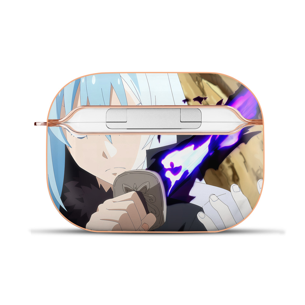 （画像用） 転スラ Regarding Reincarnated to Slime 【AirPods Pro用】ハードシェル保護ケース｜耐衝撃・防指紋・カラビナ付き商品仕様