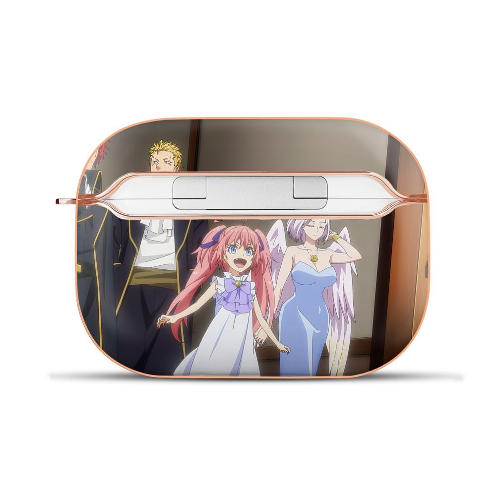 （画像用） 転スラ Regarding Reincarnated to Slime 【AirPods Pro用】ハードシェル保護ケース｜耐衝撃・防指紋・カラビナ付き商品仕様