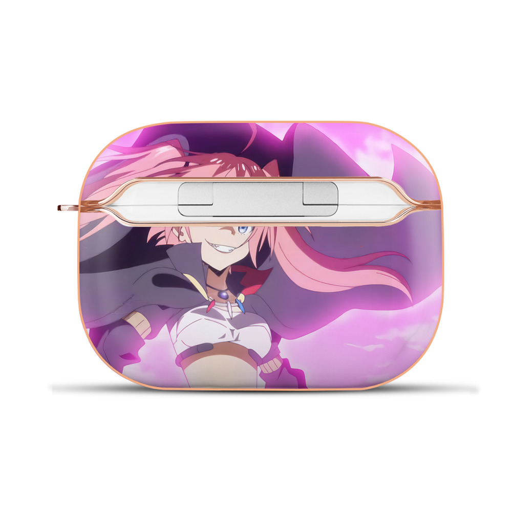 （画像用） 転スラ Regarding Reincarnated to Slime 【AirPods Pro用】ハードシェル保護ケース｜耐衝撃・防指紋・カラビナ付き商品仕様