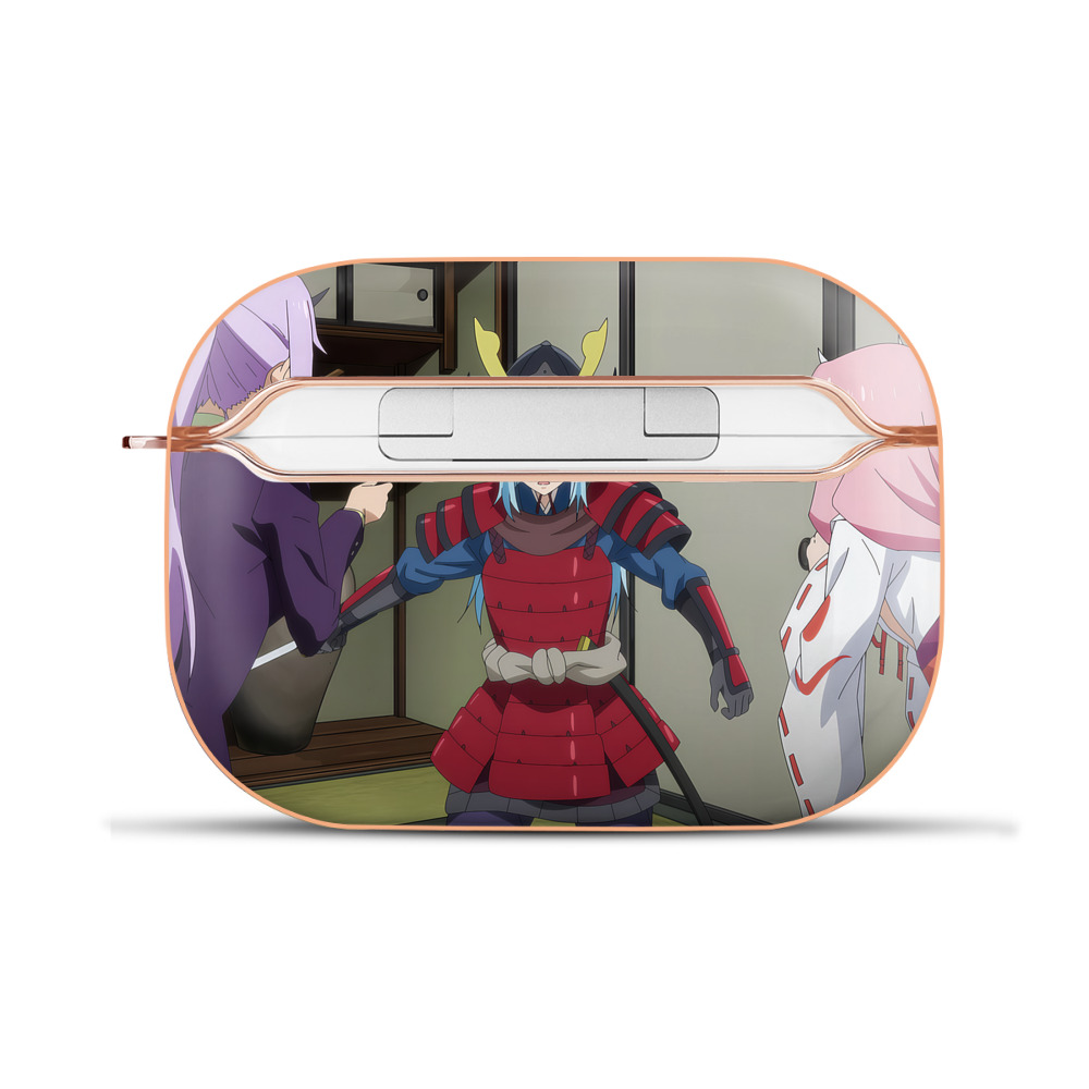 （画像用） 転スラ Regarding Reincarnated to Slime 【AirPods Pro用】ハードシェル保護ケース｜耐衝撃・防指紋・カラビナ付き商品仕様
