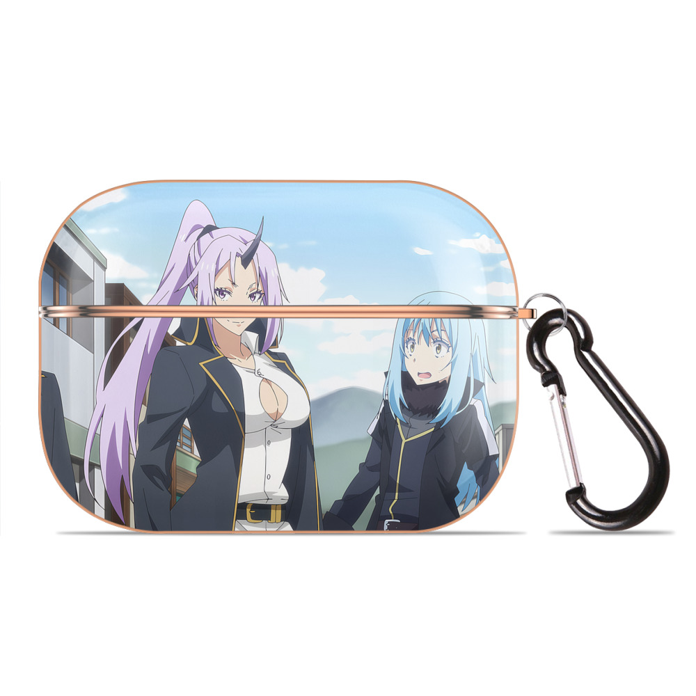 （画像用） 転スラ Regarding Reincarnated to Slime 【AirPods Pro用】ハードシェル保護ケース｜耐衝撃・防指紋・カラビナ付き商品仕様