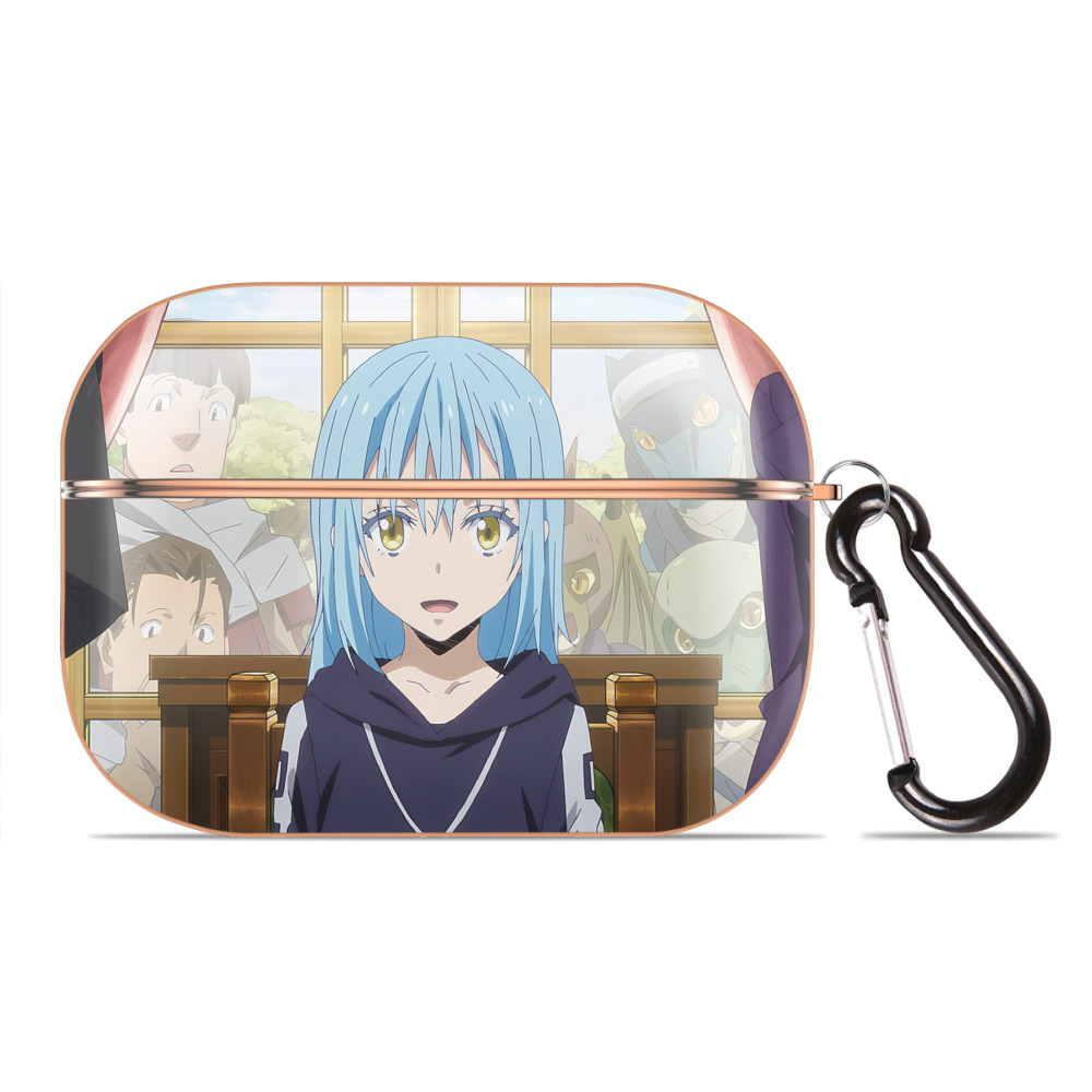 （画像用） 転スラ Regarding Reincarnated to Slime 【AirPods Pro用】ハードシェル保護ケース｜耐衝撃・防指紋・カラビナ付き商品仕様