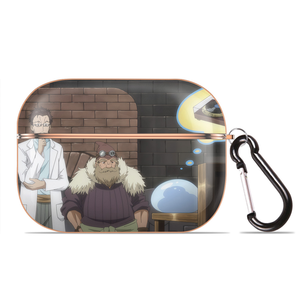 （画像用） 転スラ Regarding Reincarnated to Slime 【AirPods Pro用】ハードシェル保護ケース｜耐衝撃・防指紋・カラビナ付き商品仕様