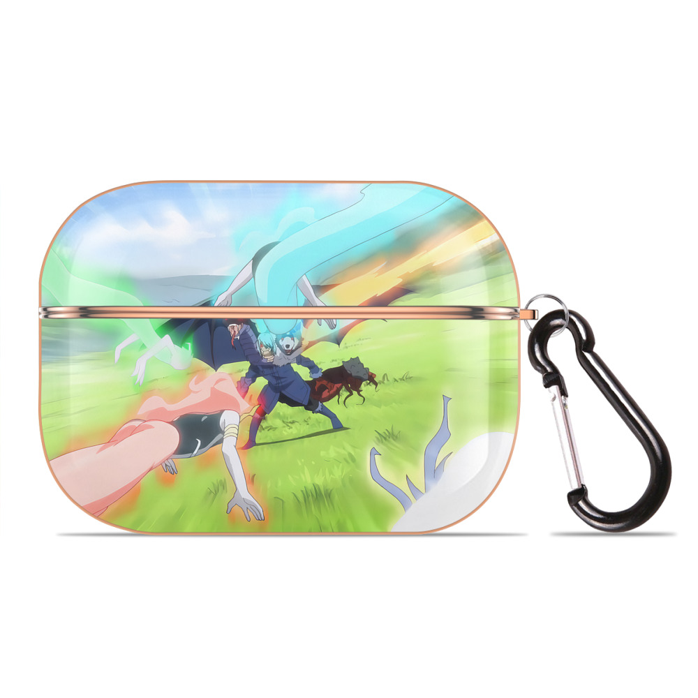 （画像用） 転スラ Regarding Reincarnated to Slime 【AirPods Pro用】ハードシェル保護ケース｜耐衝撃・防指紋・カラビナ付き商品仕様