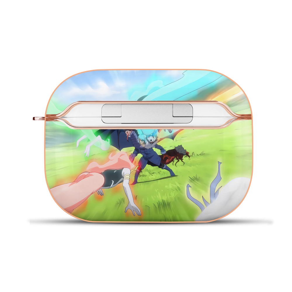 （画像用） 転スラ Regarding Reincarnated to Slime 【AirPods Pro用】ハードシェル保護ケース｜耐衝撃・防指紋・カラビナ付き商品仕様