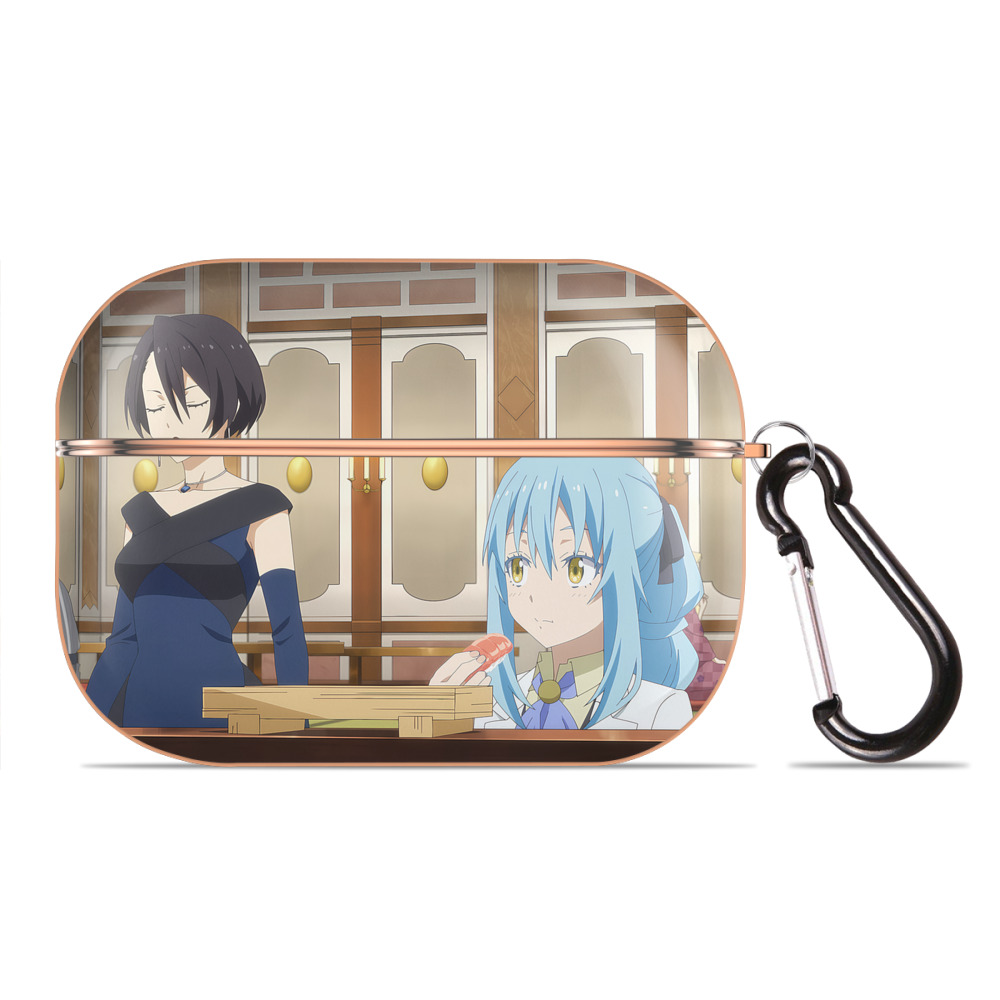 （画像用） 転スラ Regarding Reincarnated to Slime 【AirPods Pro用】ハードシェル保護ケース｜耐衝撃・防指紋・カラビナ付き商品仕様