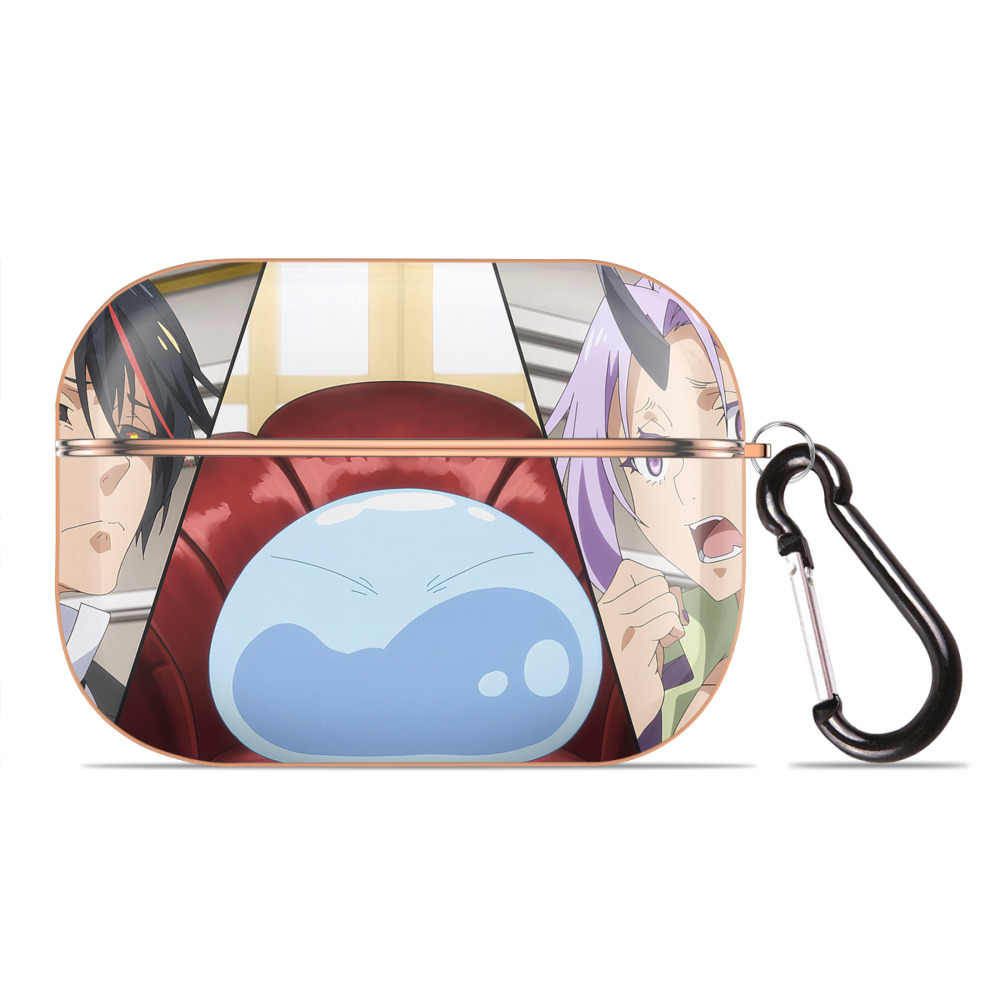 （画像用） 転スラ Regarding Reincarnated to Slime 【AirPods Pro用】ハードシェル保護ケース｜耐衝撃・防指紋・カラビナ付き商品仕様