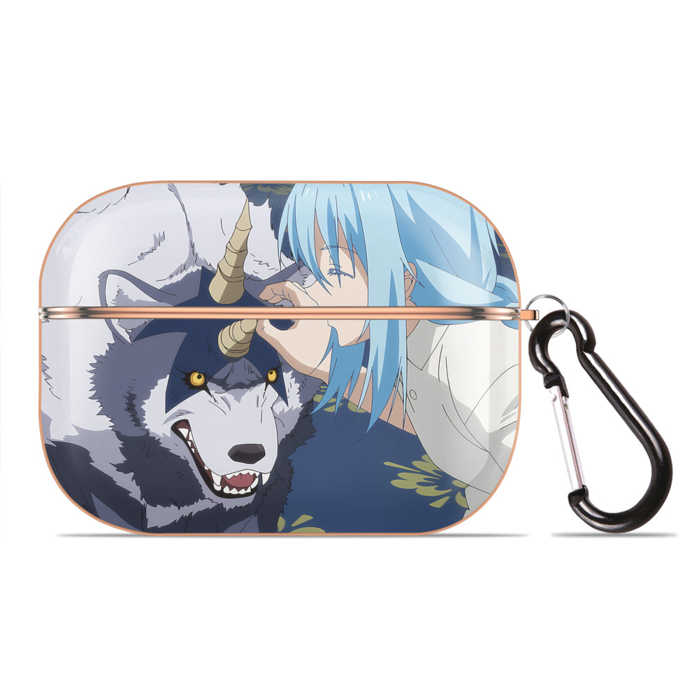 （画像用） 転スラ Regarding Reincarnated to Slime 【AirPods Pro用】ハードシェル保護ケース｜耐衝撃・防指紋・カラビナ付き商品仕様
