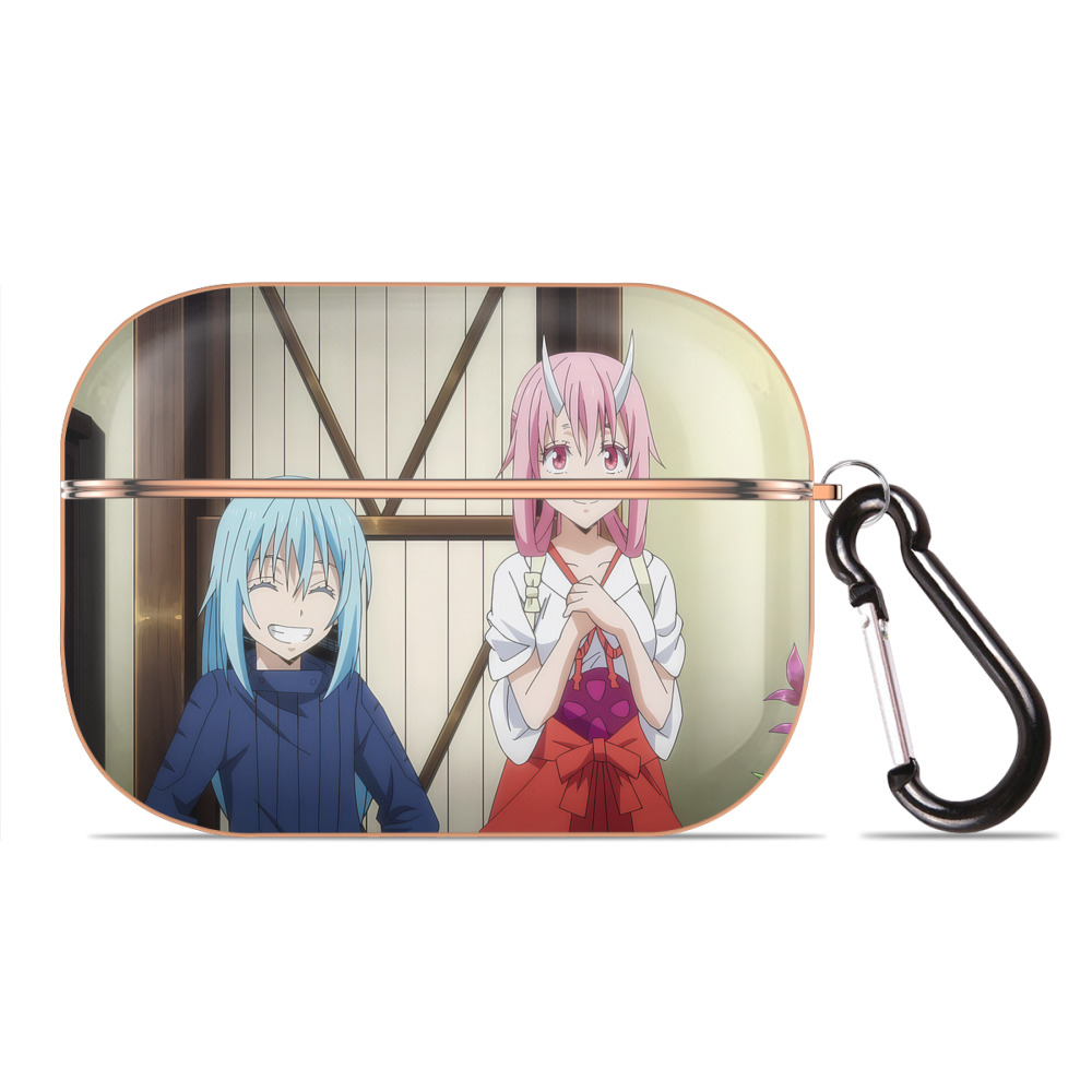 （画像用） 転スラ Regarding Reincarnated to Slime 【AirPods Pro用】ハードシェル保護ケース｜耐衝撃・防指紋・カラビナ付き商品仕様