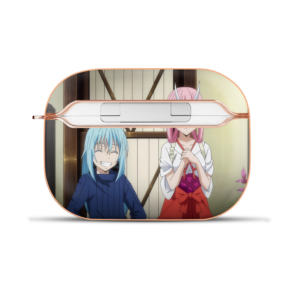 （画像用） 転スラ Regarding Reincarnated to Slime 【AirPods Pro用】ハードシェル保護ケース｜耐衝撃・防指紋・カラビナ付き商品仕様
