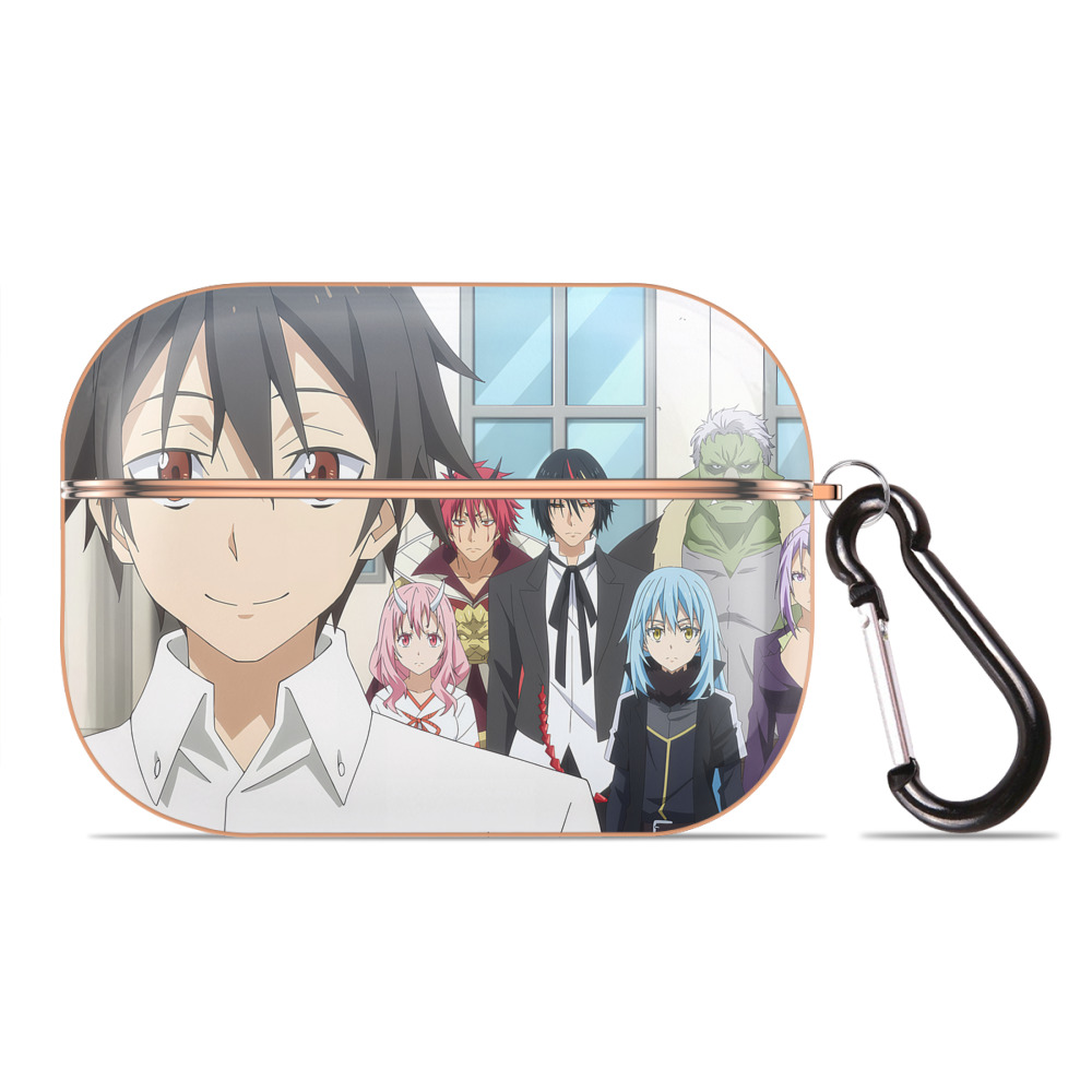 （画像用） 転スラ Regarding Reincarnated to Slime 【AirPods Pro用】ハードシェル保護ケース｜耐衝撃・防指紋・カラビナ付き商品仕様