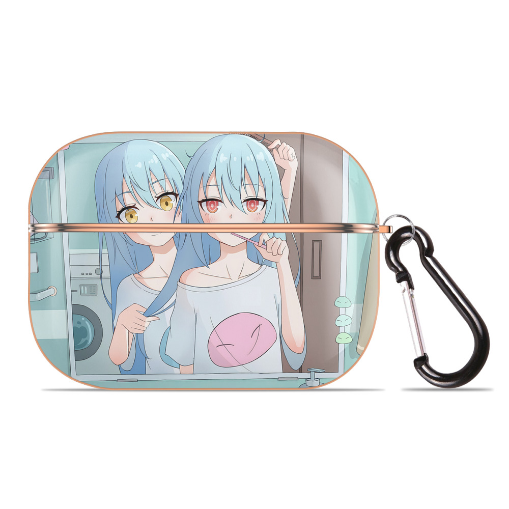 （画像用） 転スラ Regarding Reincarnated to Slime 【AirPods Pro用】ハードシェル保護ケース｜耐衝撃・防指紋・カラビナ付き商品仕様
